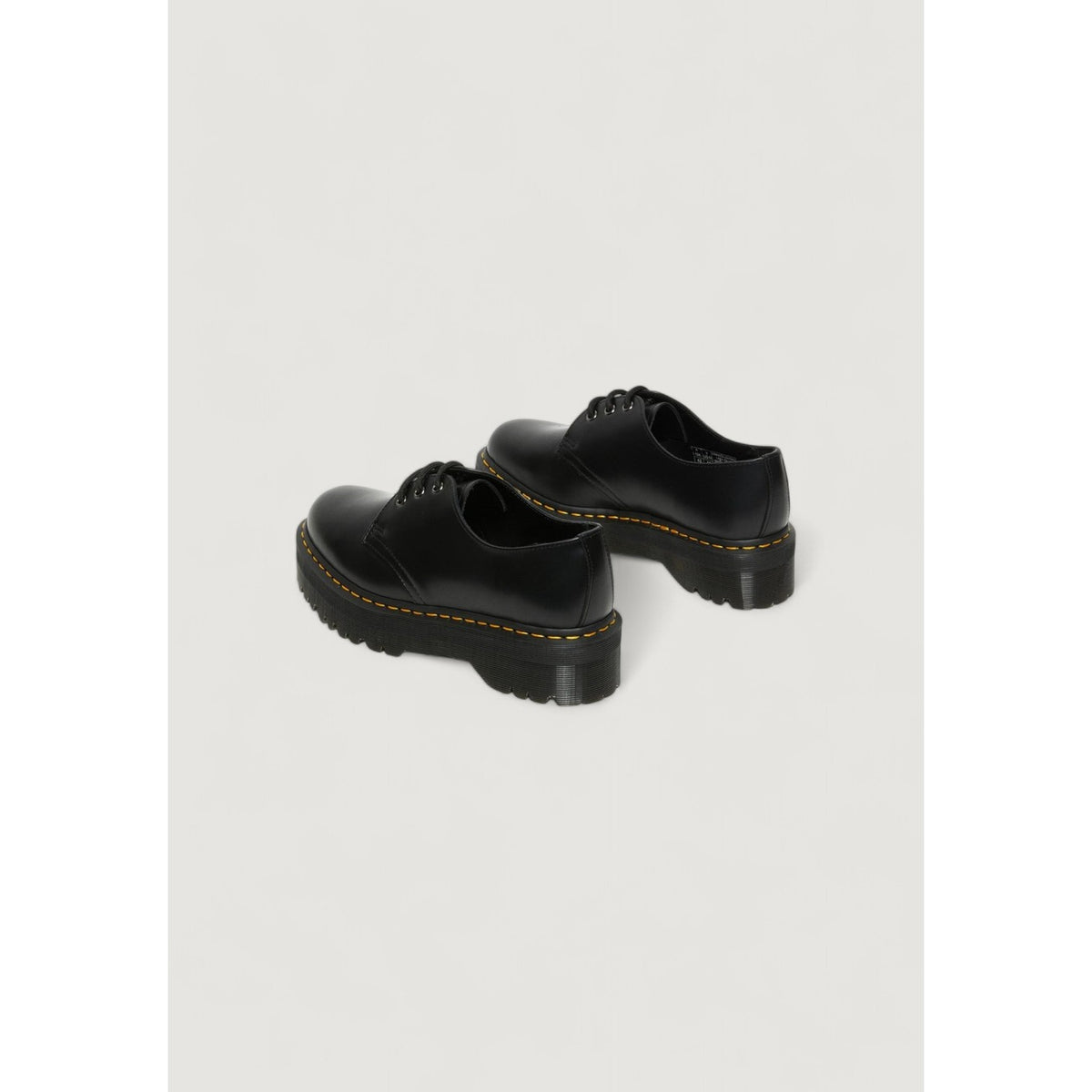 Dr. Martens Black Leather Platform Shoes – 25567001