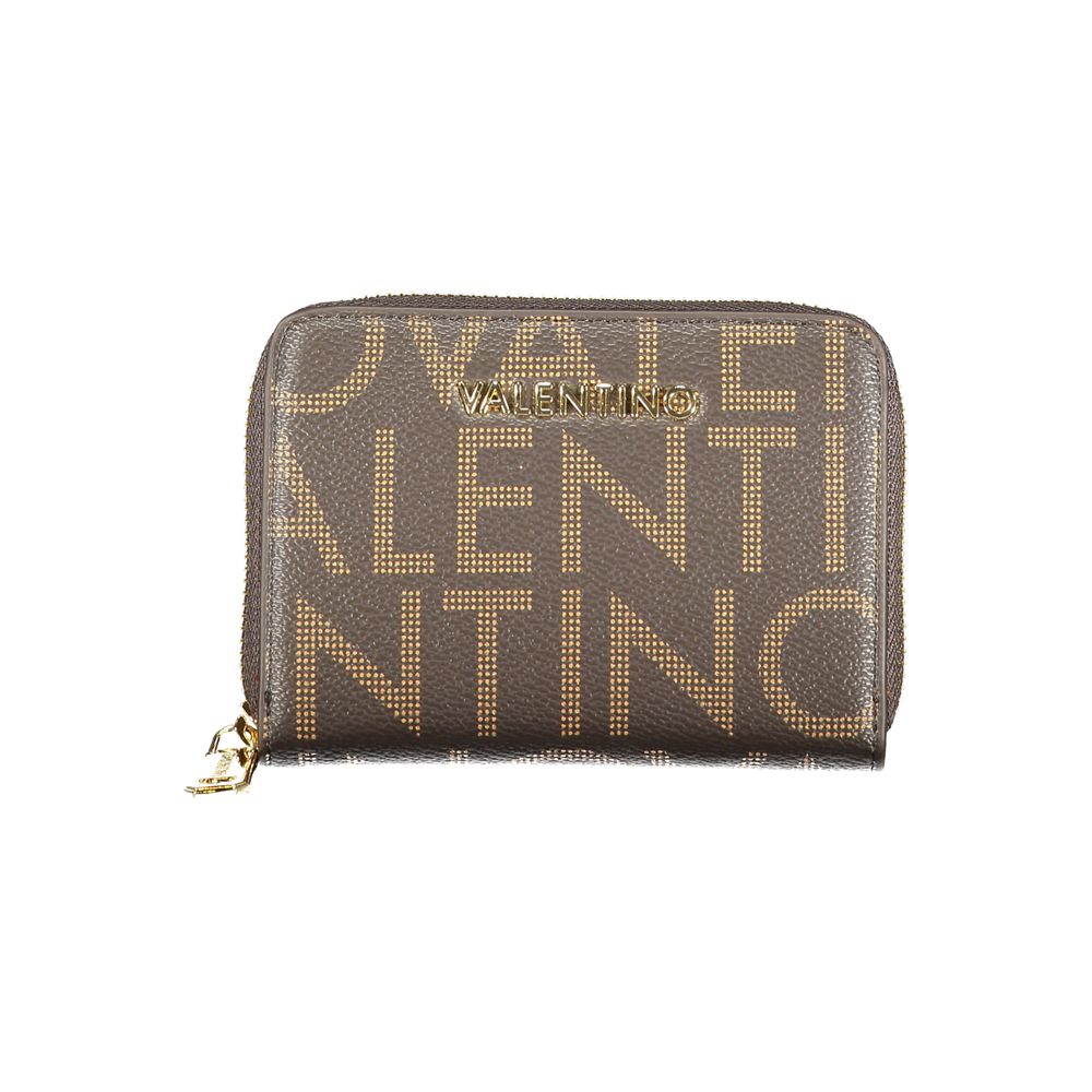 Valentino Geldbörse aus braunem Polyethylen