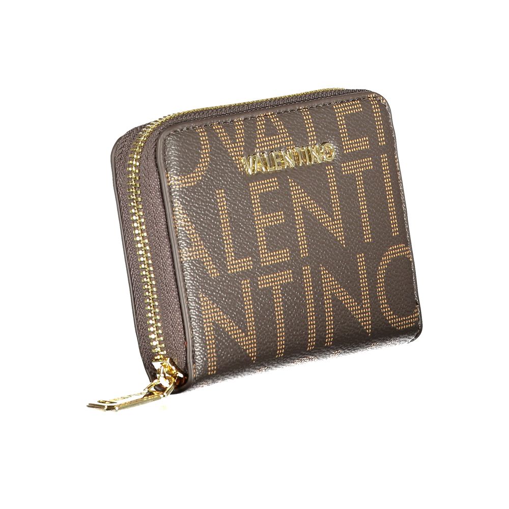 Valentino Geldbörse aus braunem Polyethylen