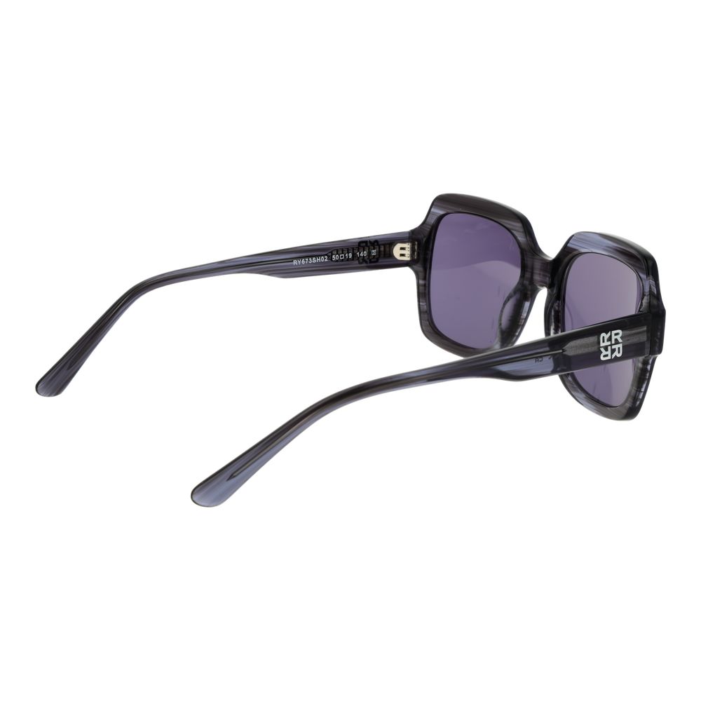 Lunettes de soleil Replay en plastique gris