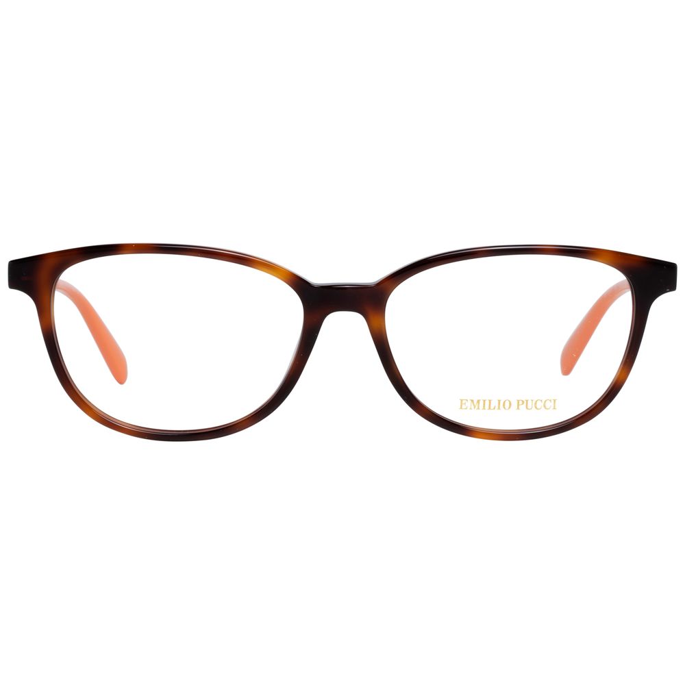 Emilio Pucci Brown Plastic Glasses (Frames)