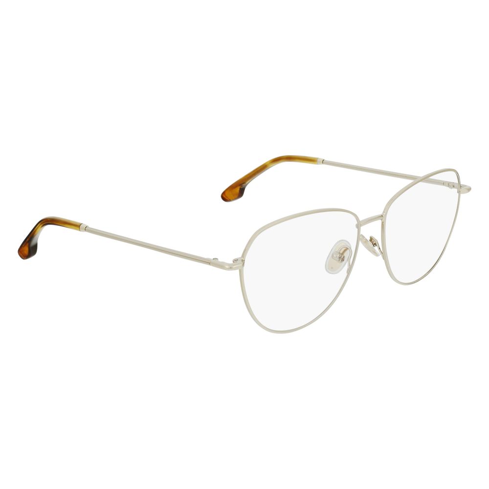 Victoria Beckham Gold Metal Glasses (Frames)