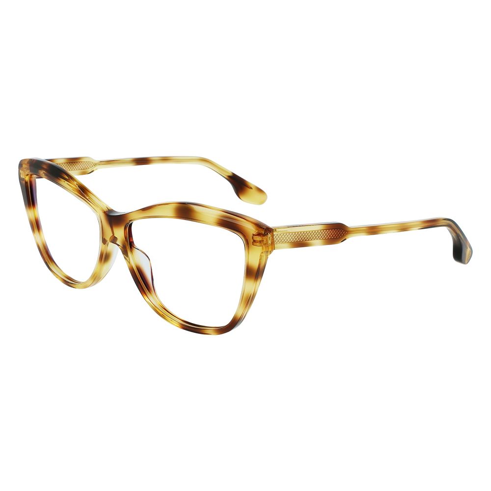 Victoria Beckham Brown Acetate Glasses (Frames)