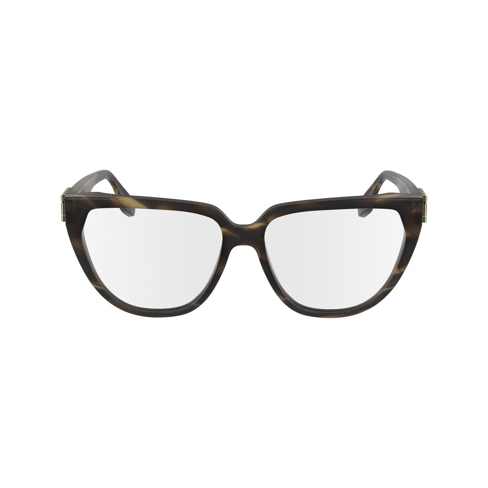 Victoria Beckham Brown Acetate Glasses (Frames)