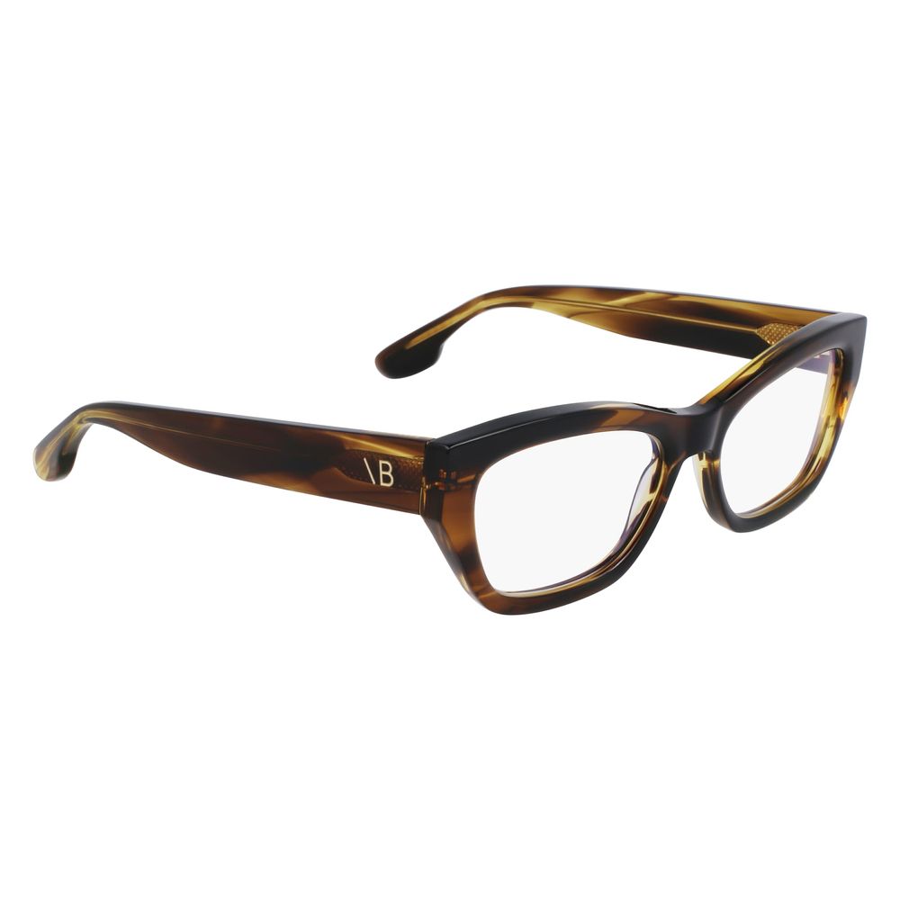 Victoria Beckham Brown Acetate Glasses (Frames)