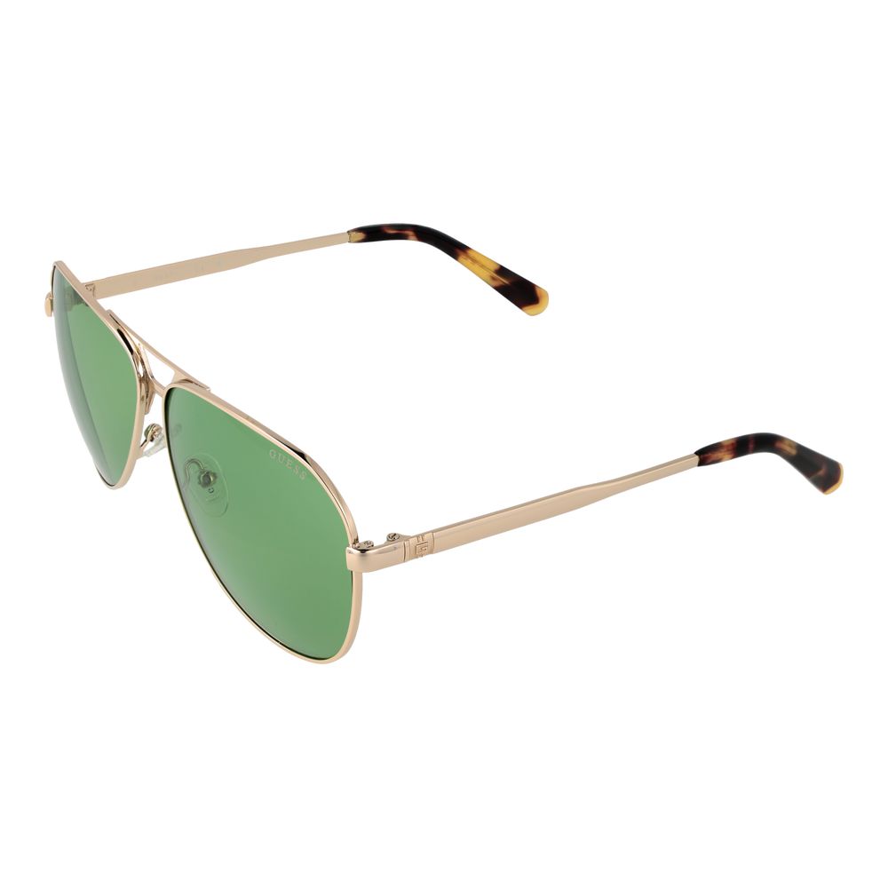 Guess Gold Metal Sunglasses