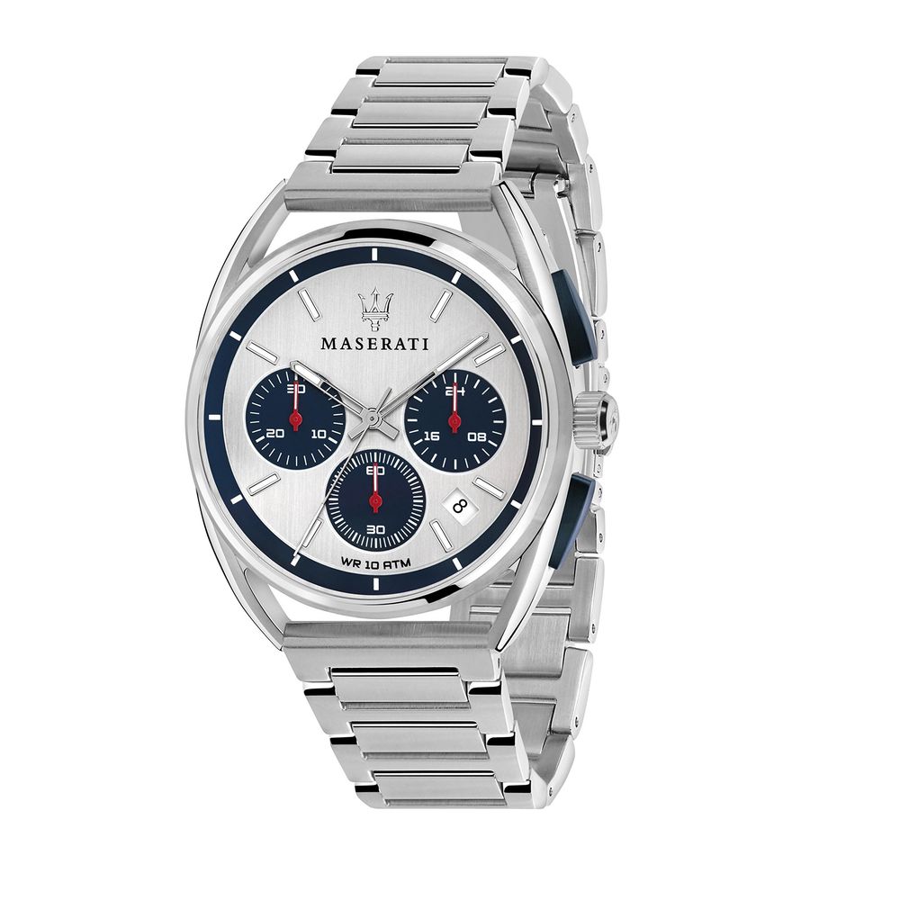 Maserati Silver Stainless Steel Dress Watch