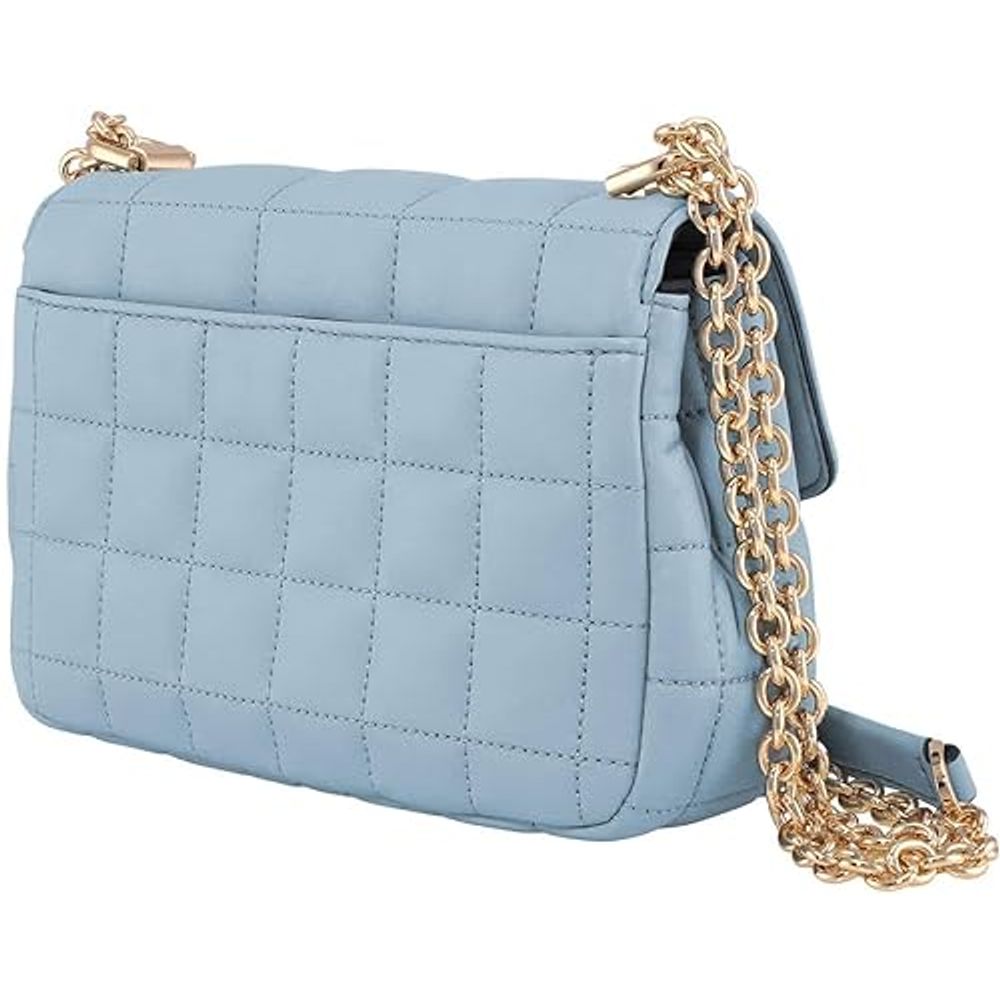 Michael Kors Blue Leather Handbag