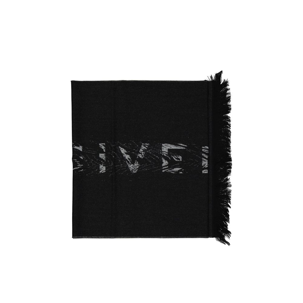 Givenchy Black Virgin Wool Scarf