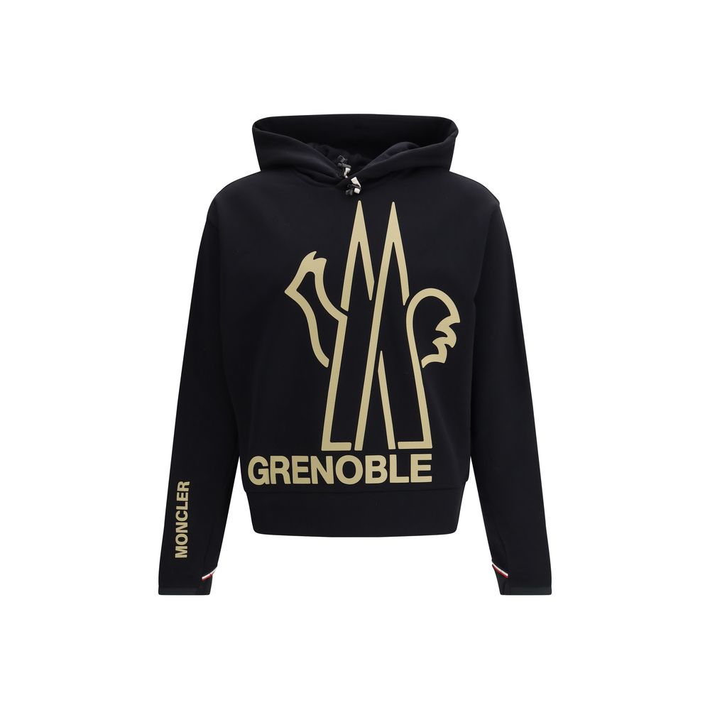 Moncler Grenoble Black Polyester Sweatshirt