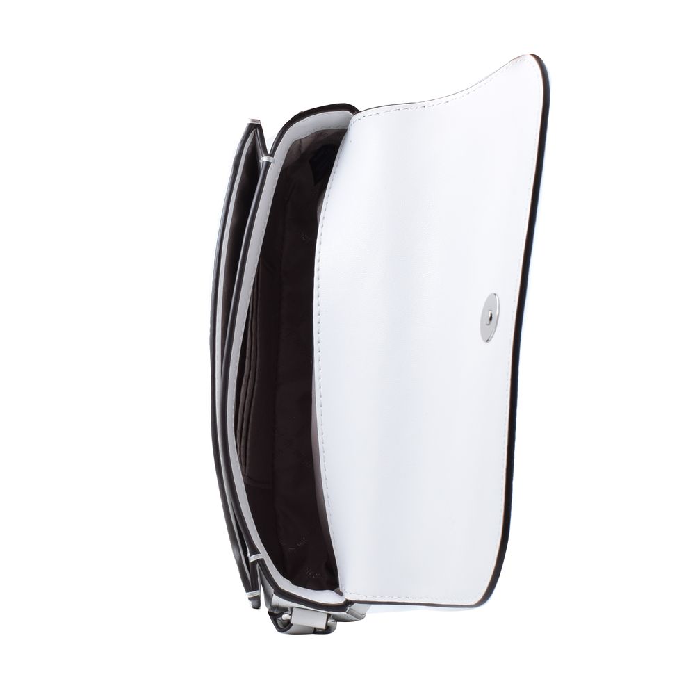 Michael Kors White Leather Crossbody Bag