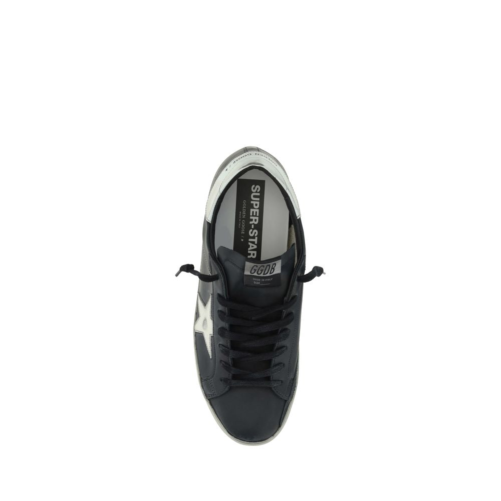 Golden Goose Black Rubber Low Top Sneakers