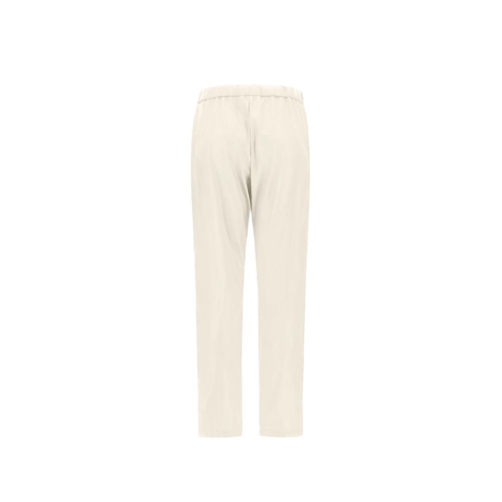 Herno White Leather Pants