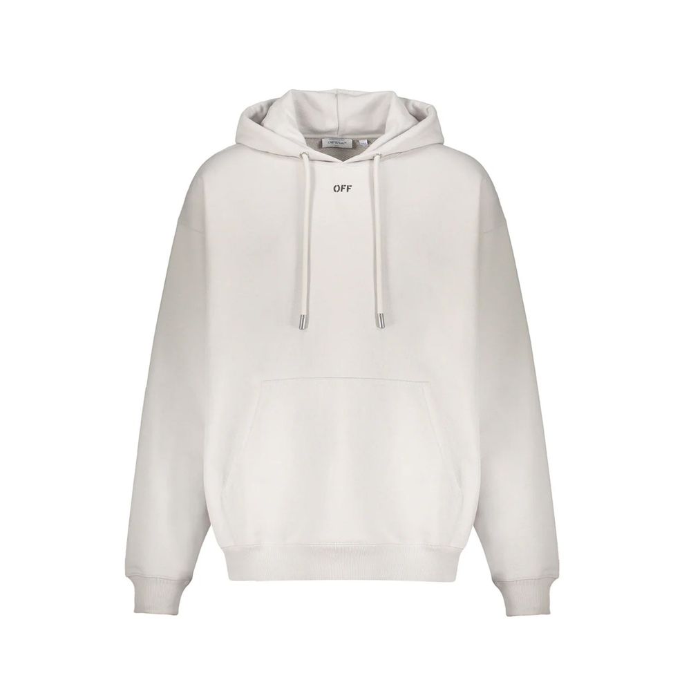 Off-White White Cotton Sweatshirt