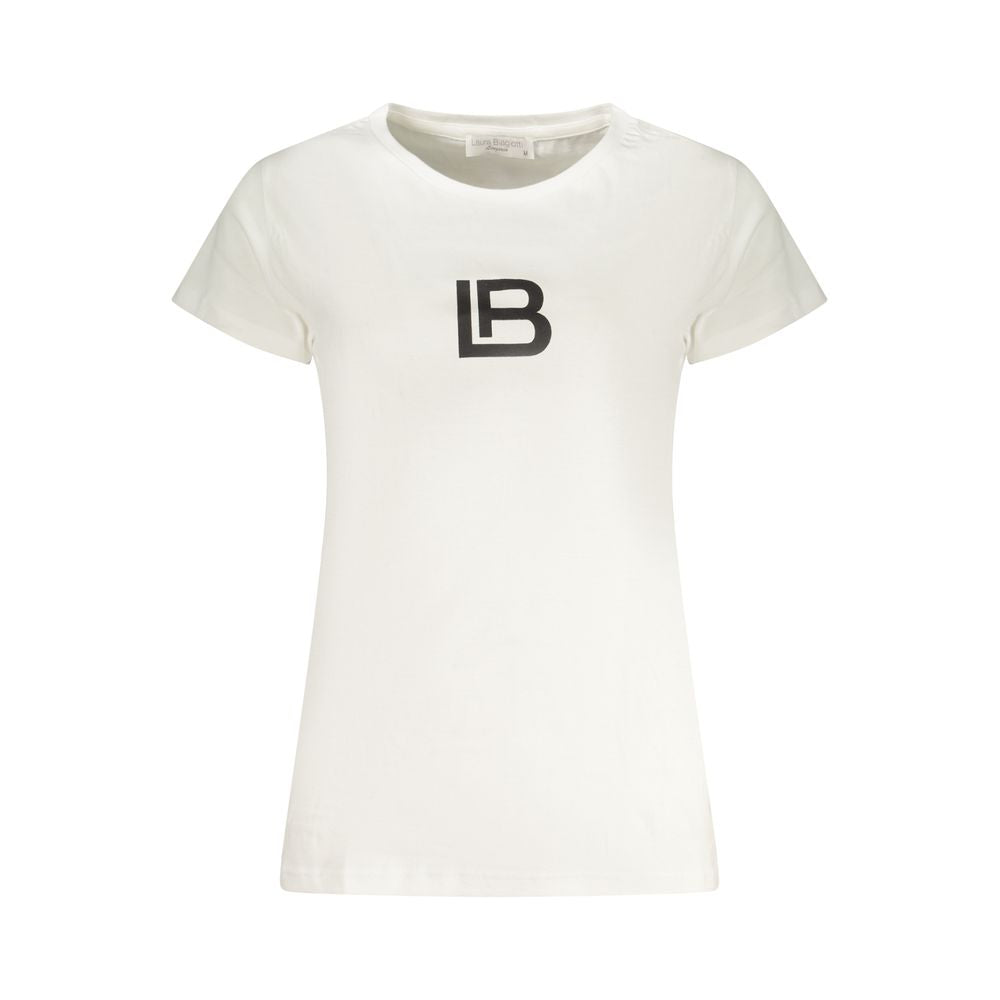 Laura Biagiotti White Cotton Women's Intimate T-Shirt