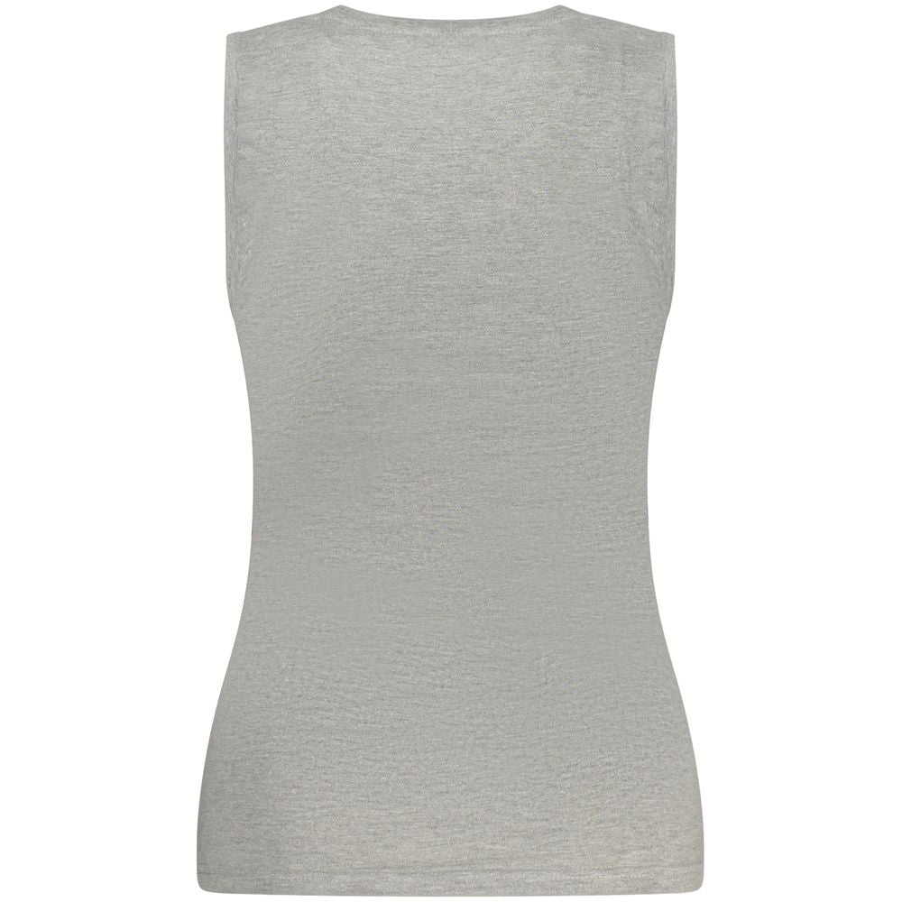 Laura Biagiotti Gray Cotton Tank Tops