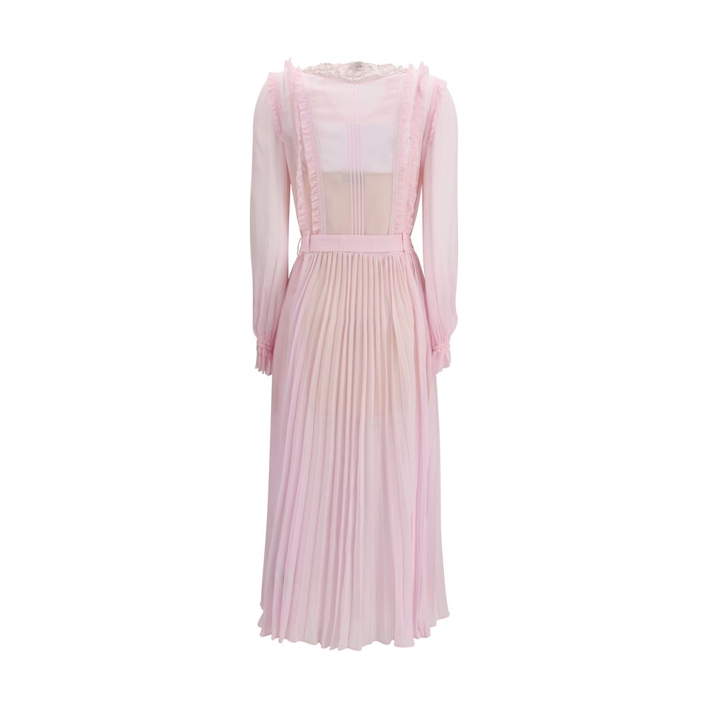 Self-Portrait Multicolor Viscose Casual Dress