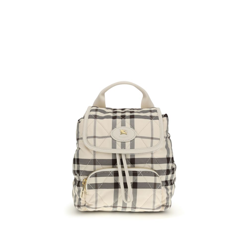 Burberry Beige Nylon Backpack