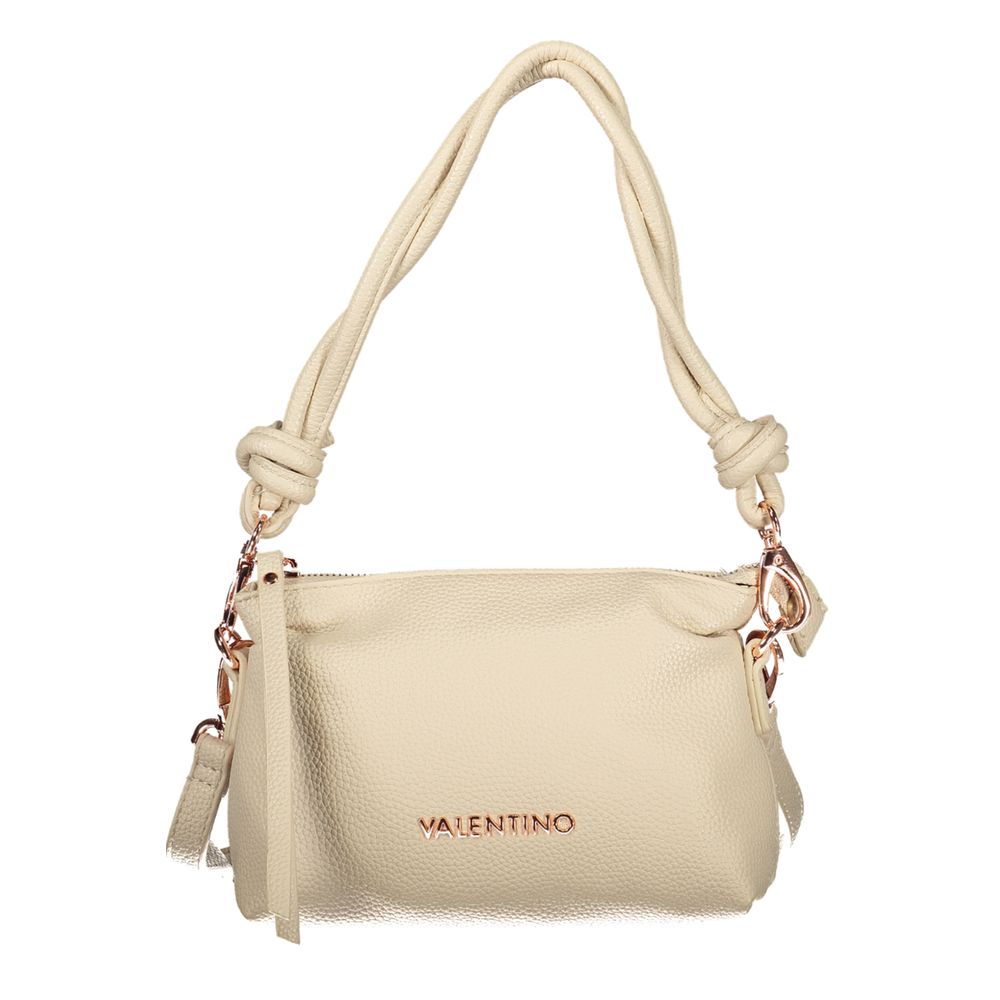 Mario Valentino Beige Polyurethane Women Handbag