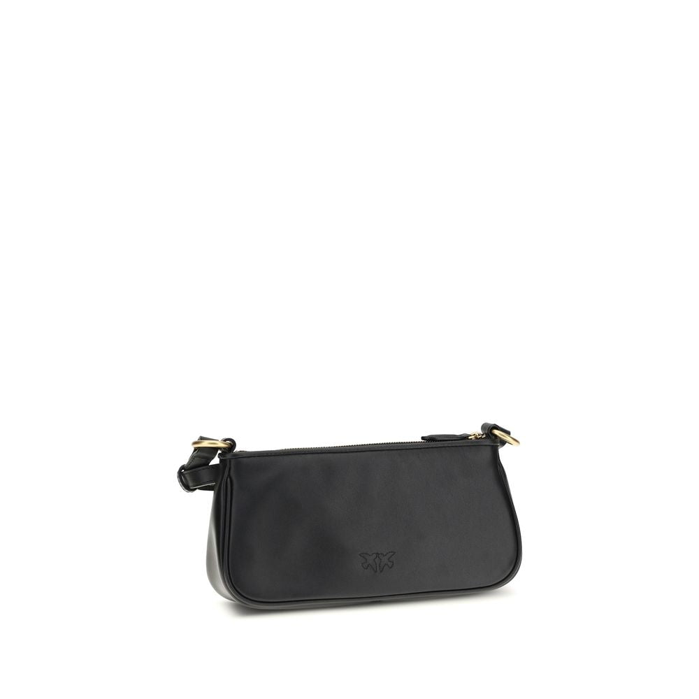 Sac à bandoulière PINKO en cuir de veau noir Bos Taurus