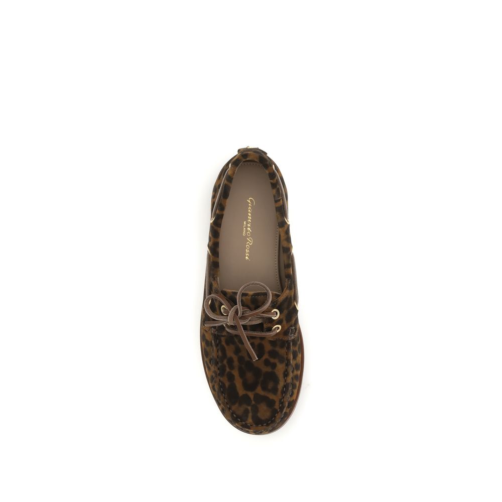 Gianvito Rossi Multicolor Kalbsleder Bos Taurus Slipper