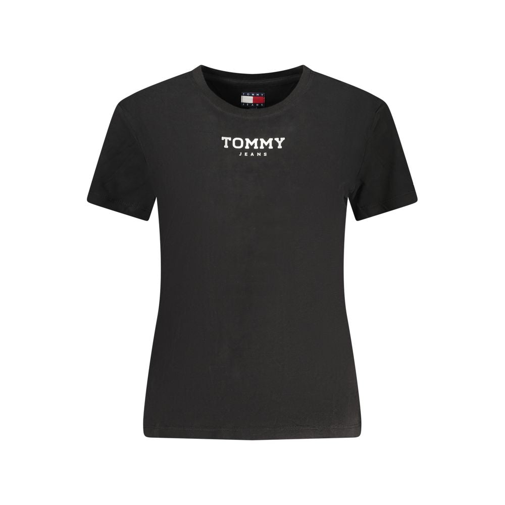 Tommy Hilfiger Black Cotton T-Shirt