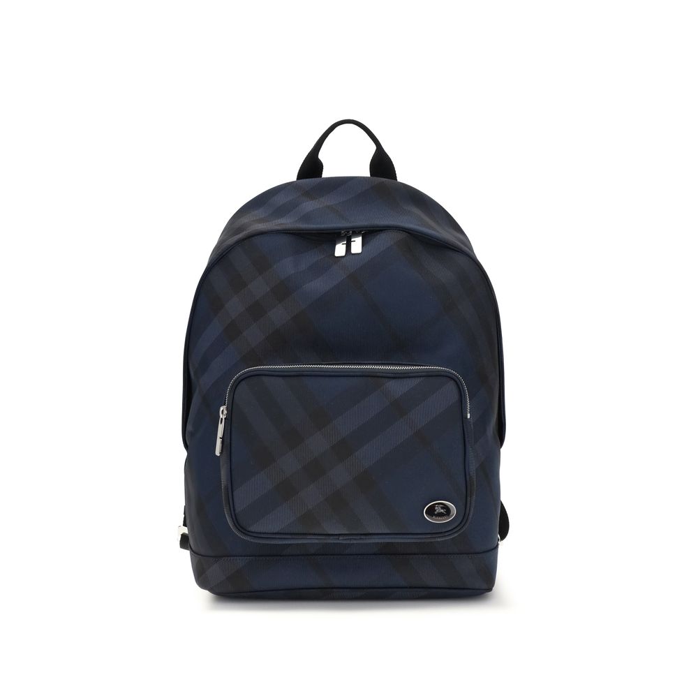 Burberry Blue Polyamide Backpack