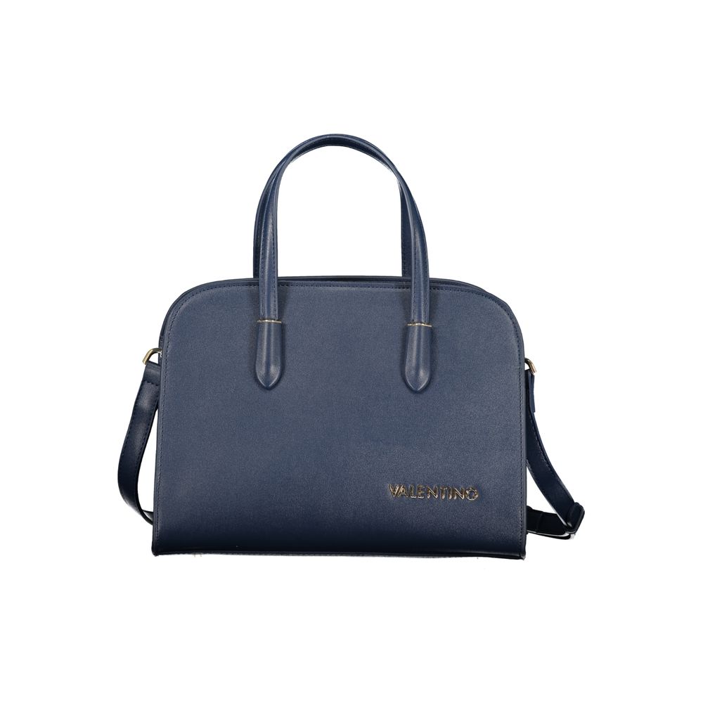 Mario Valentino Blue Polyurethane Women Handbag