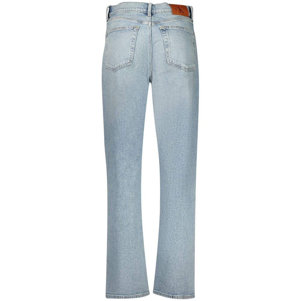 Calvin Klein Azzurro Baumwoll-Damenjeans