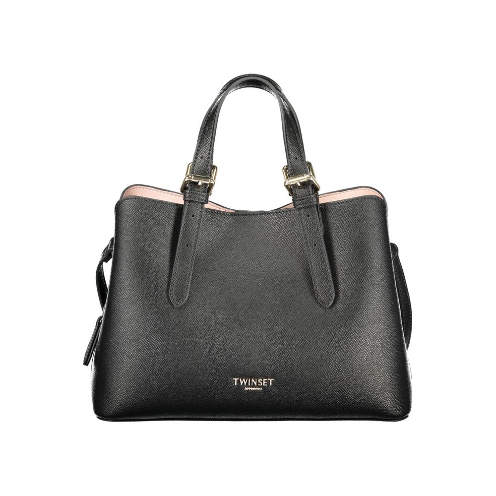 Twinset Nero Damen-Handtasche aus Polyurethan