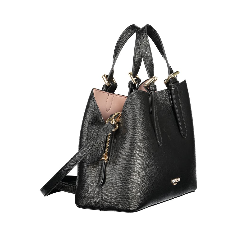 Twinset Nero Damen-Handtasche aus Polyurethan