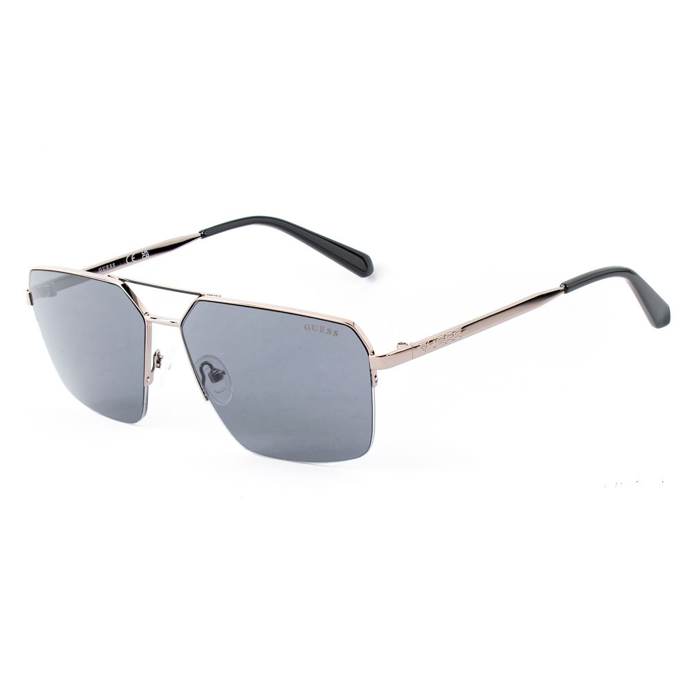 Guess Gray Metal Sunglasses