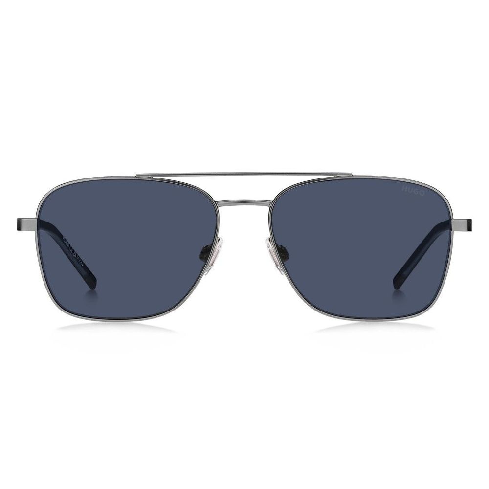 Hugo Boss Gray Metal Sunglasses