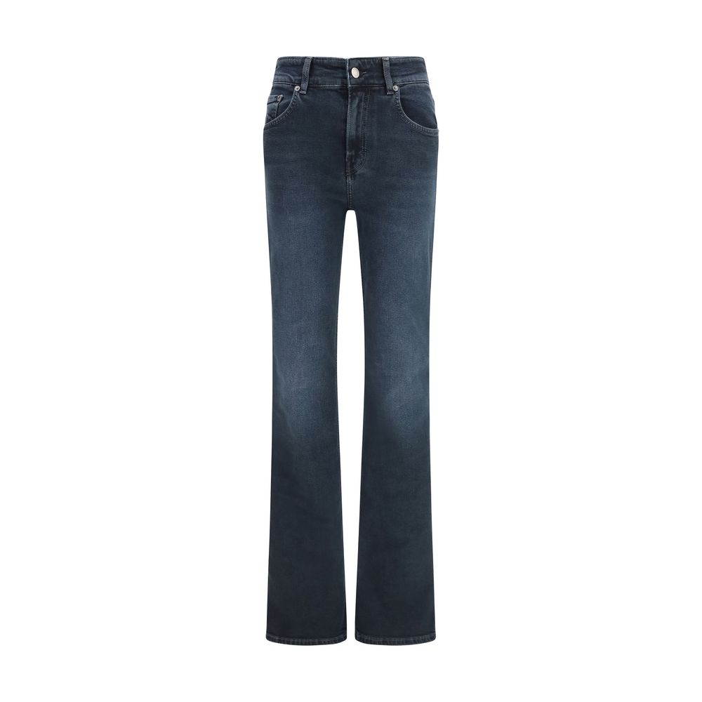 Haikure Blue Flared Jeans aus Baumwolle