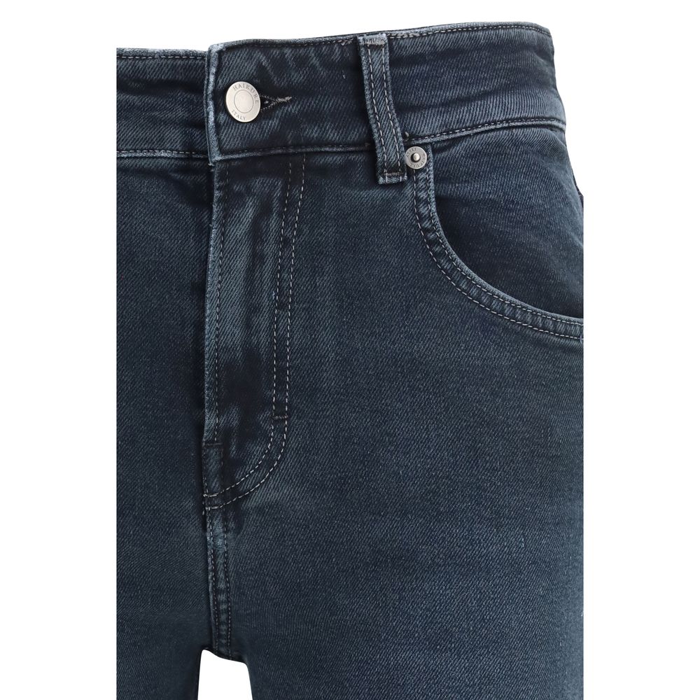 Haikure Blue Flared Jeans aus Baumwolle