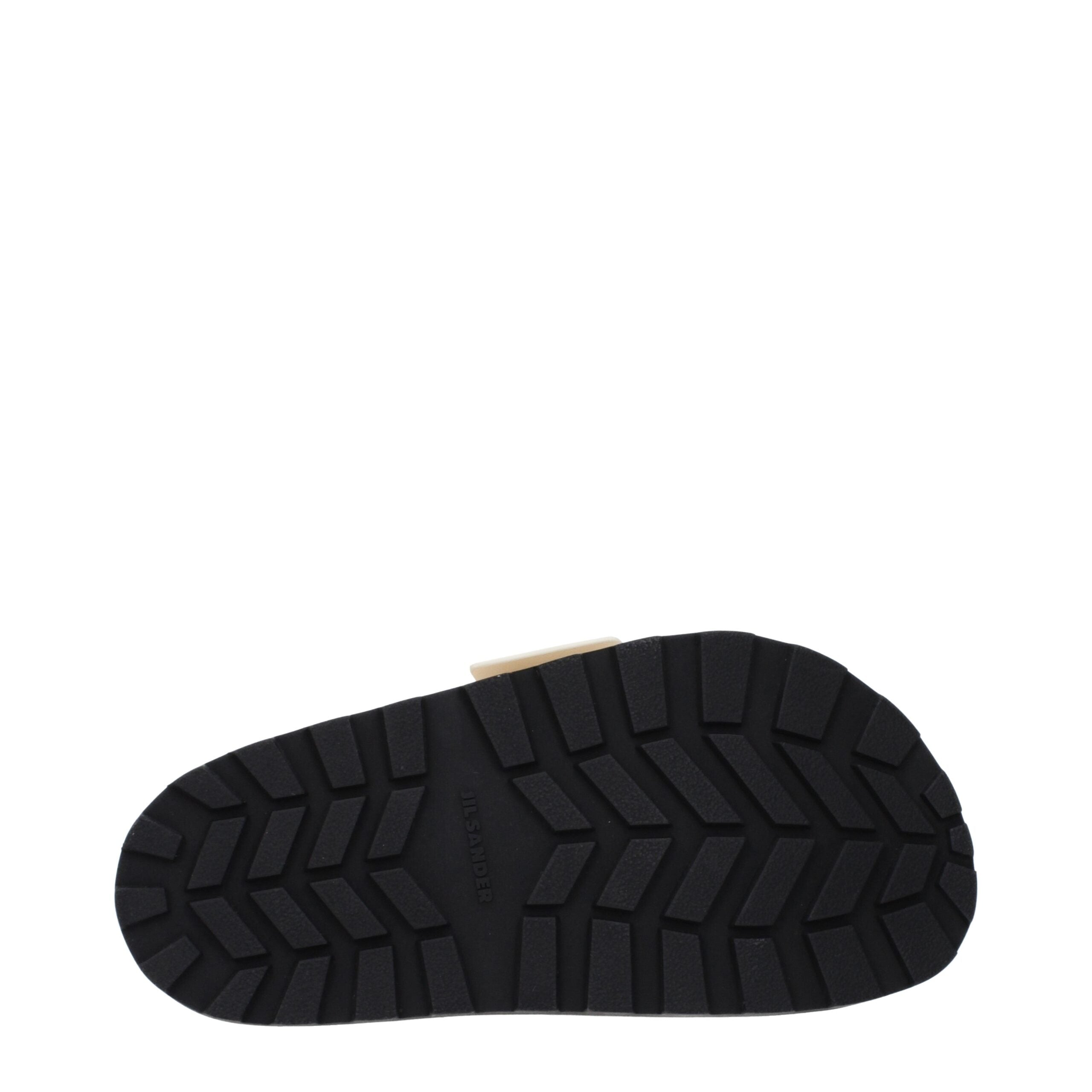 Jil Sander Beige Leather Sandals