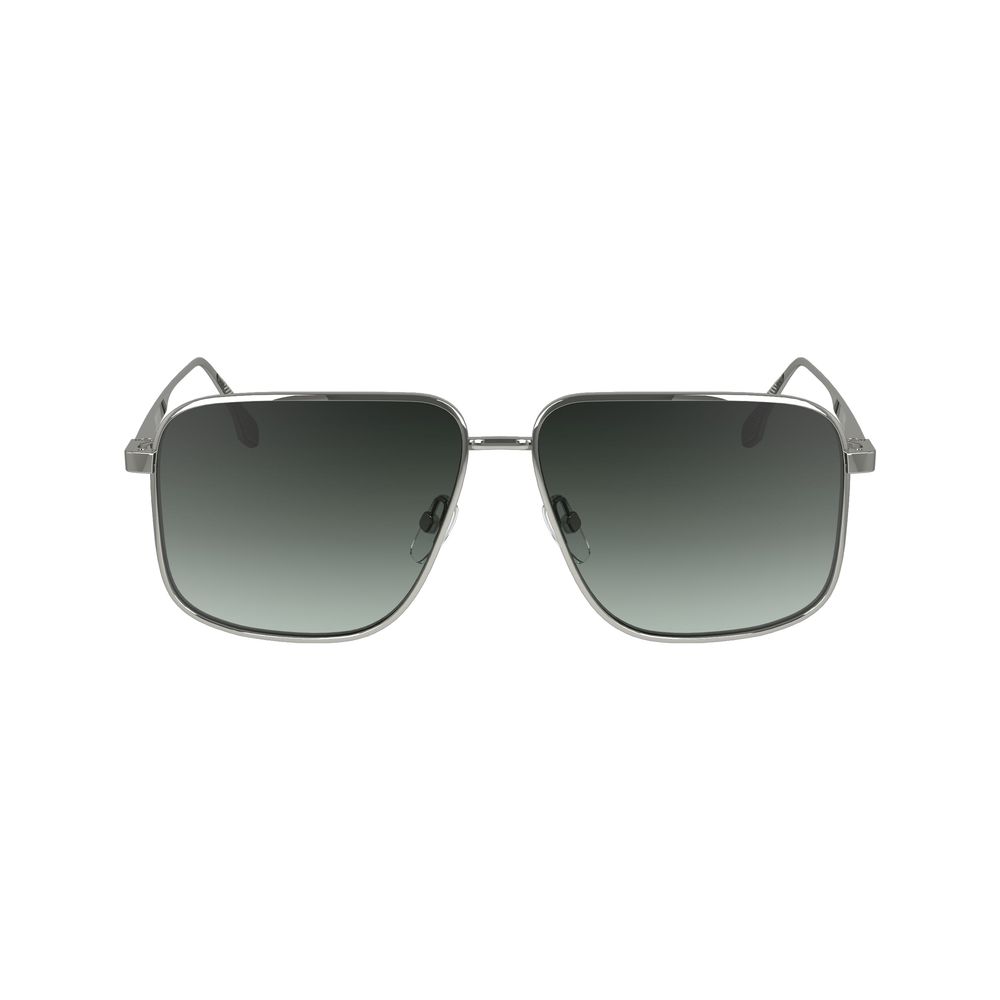 Victoria Beckham Gray Metal Sunglasses