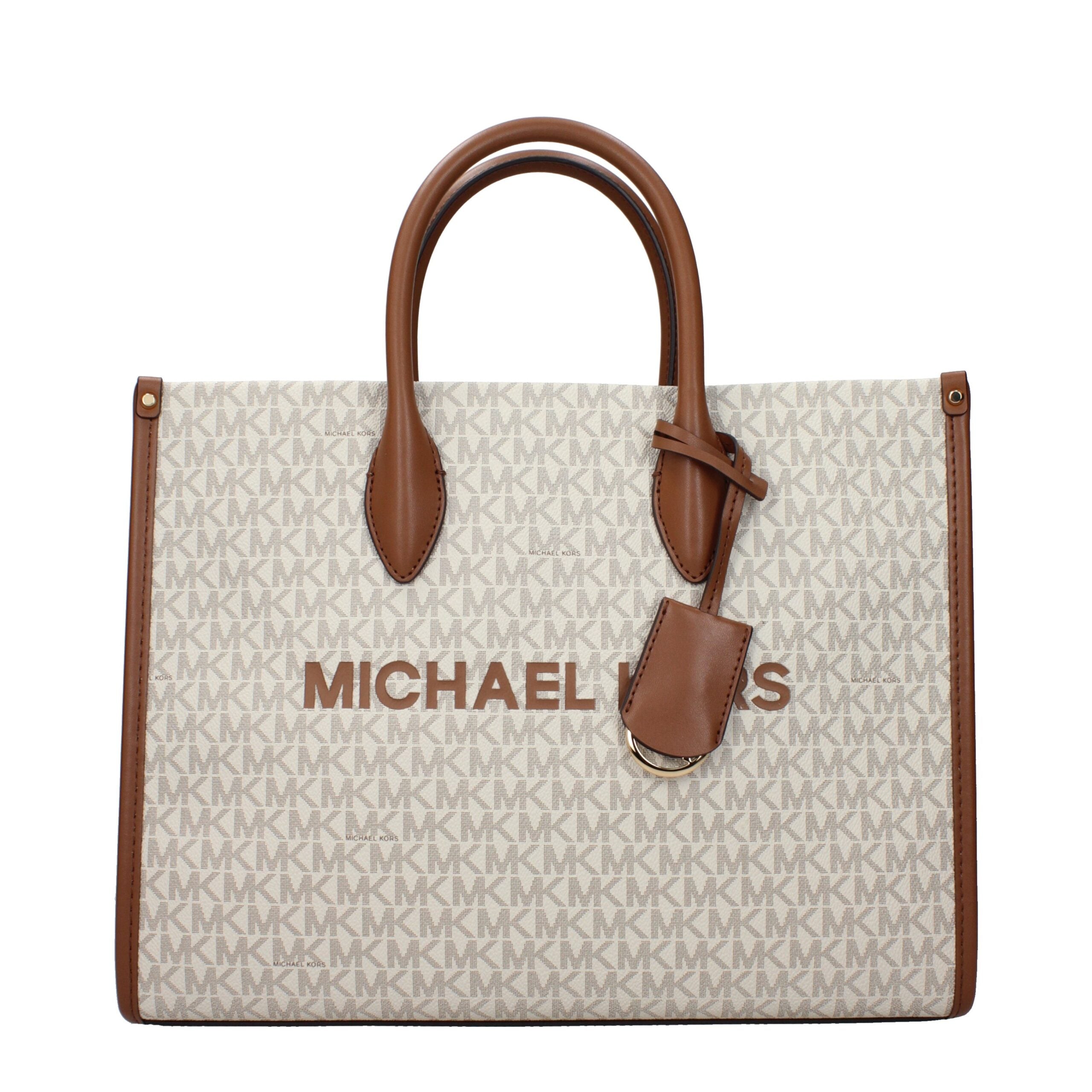 Sac à main Michael Kors en tissu beige