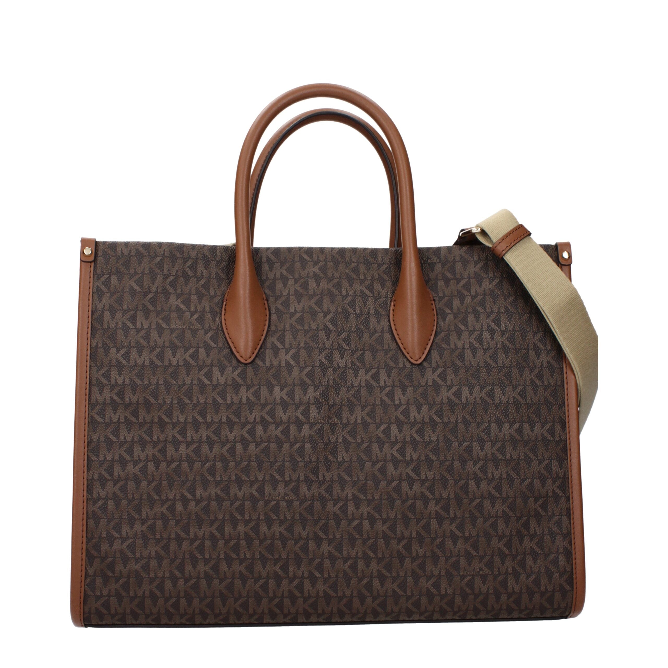 Sac à main Michael Kors en tissu marron