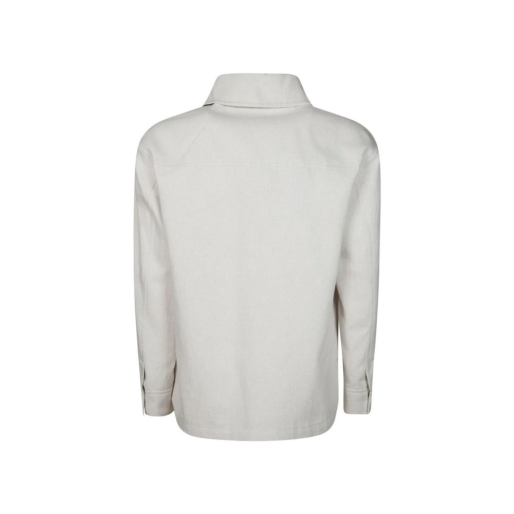 Max Mara Beige Cotton Tank Tops