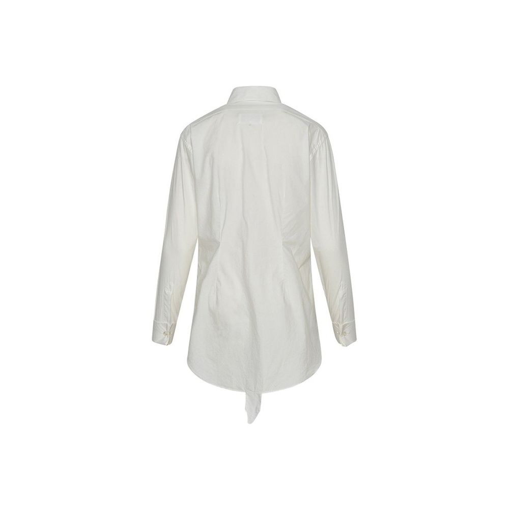 Maison Margiela White Cotton Dress Shirt