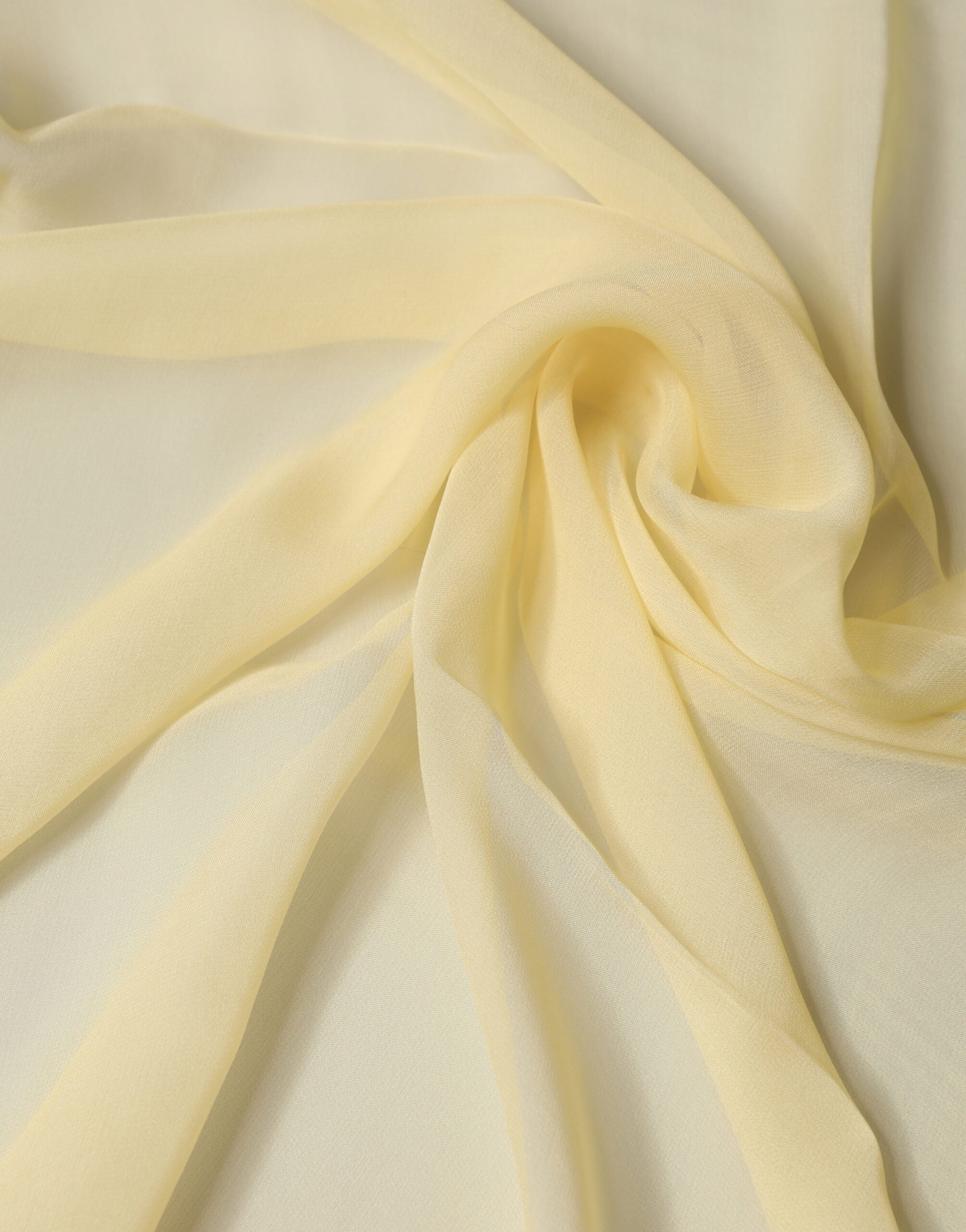 Dolce & Gabbana Light Yellow Silk Wrap Shawl Foulard 100cm x 99cm  Scarf