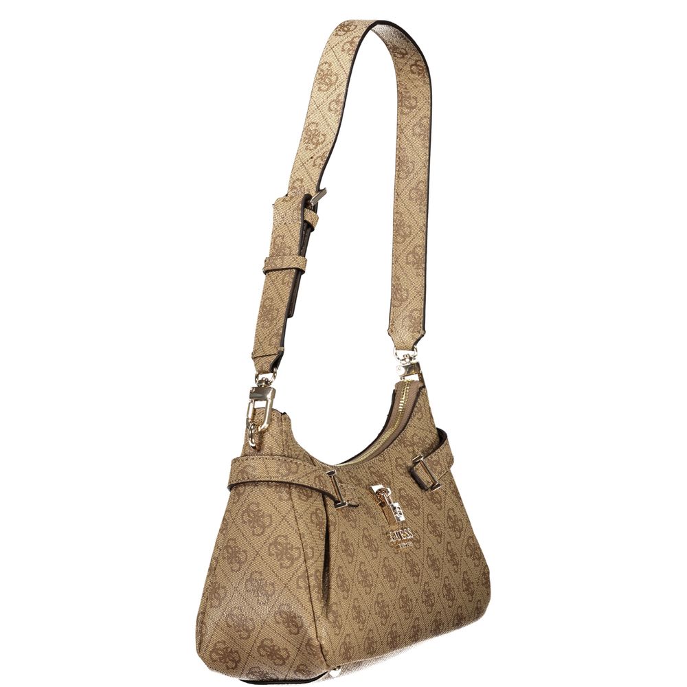 Guess Jeans Beige Polyurethane Women Handbag