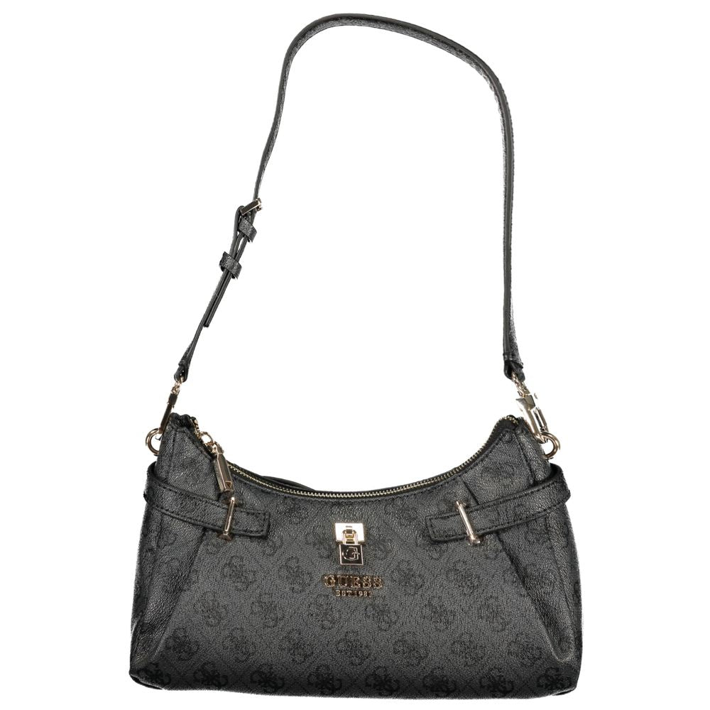 Guess Jeans Nero Polyurethane Women Handbag