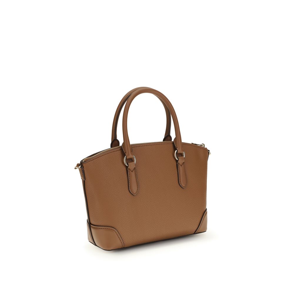 Michael Kors Braune Kalbslederhandtasche (Bos Taurus)