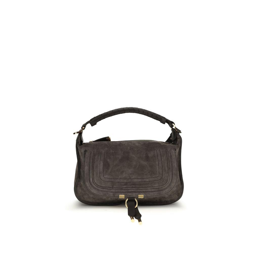 Chloé Brown Calf Leather Bos Taurus Shoulder Bag
