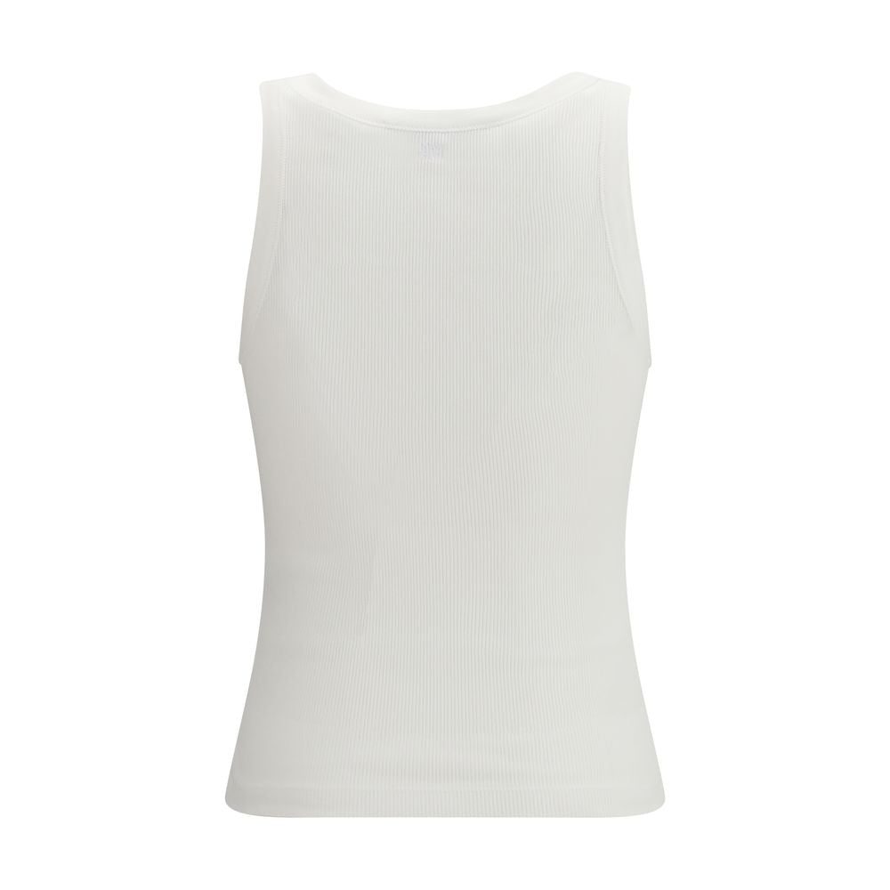 Ami Paris White Cotton Top