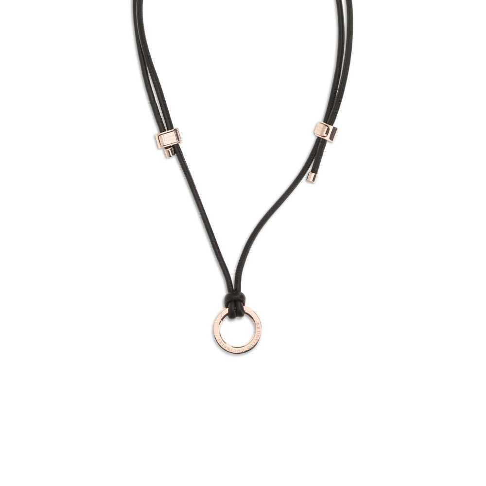 Brunello Cucinelli Brown Calf Leather Bos Taurus Keychain