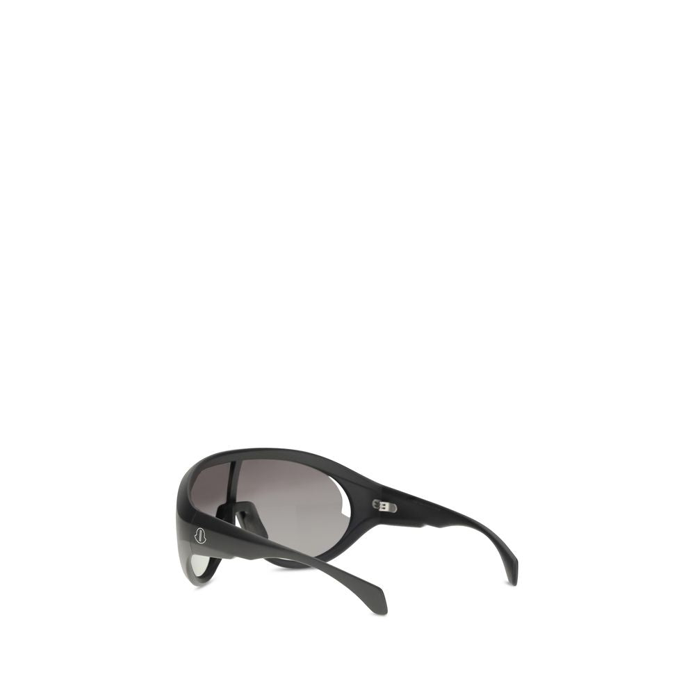 Moncler x Rick Owens Schwarze Polyamid-Sonnenbrille