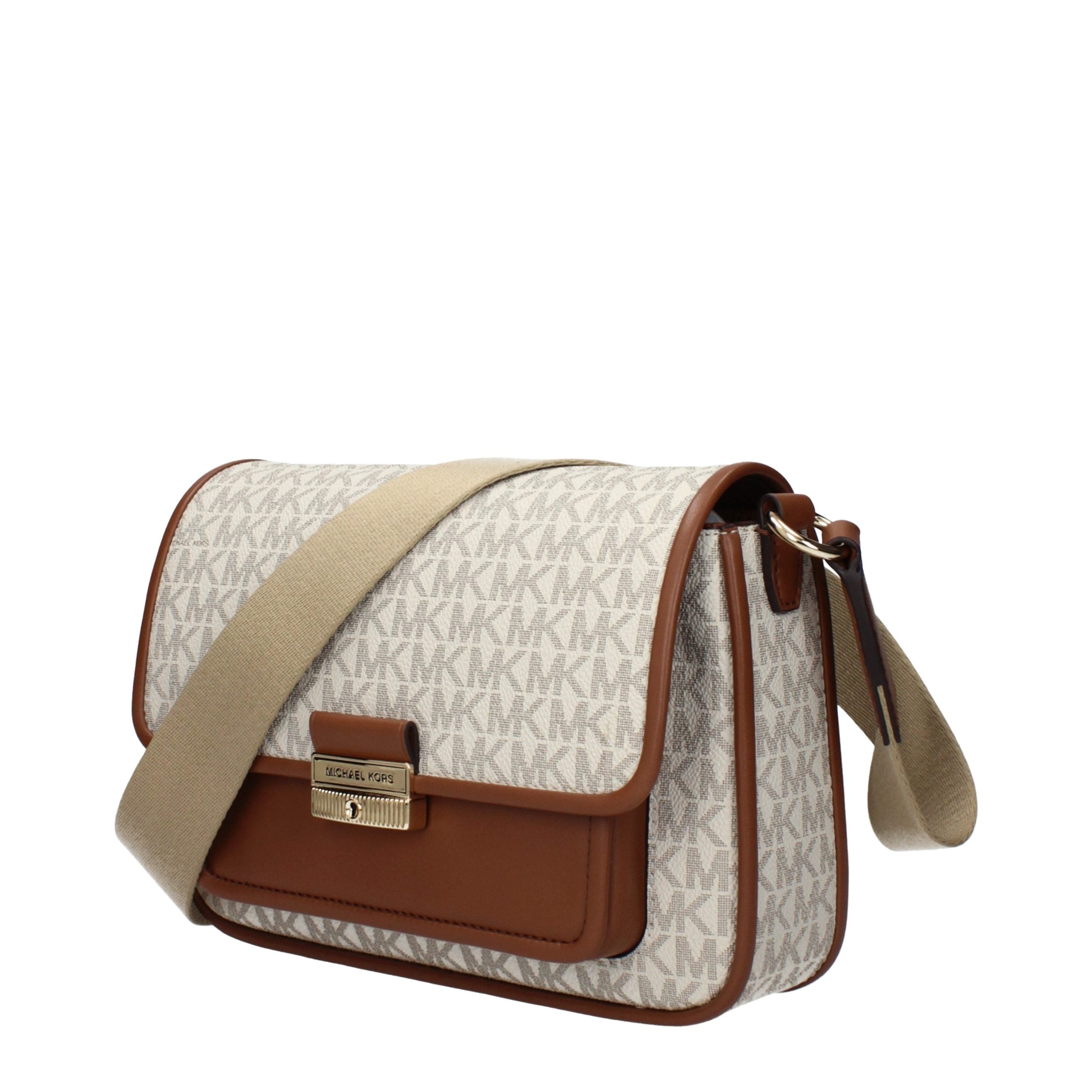 Michael Kors Umhängetasche aus beigem Stoff